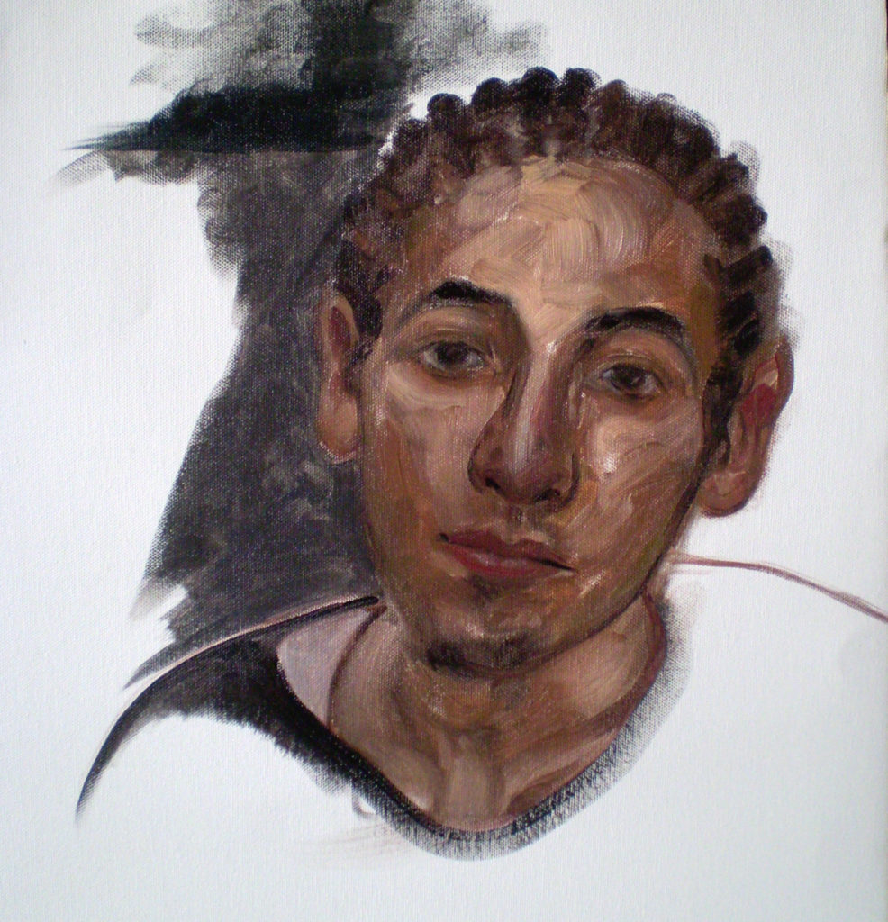 This is a painting of my ex boyfriend Andrew DeJesus.